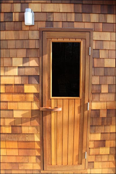 Half Glass Sauna Doors