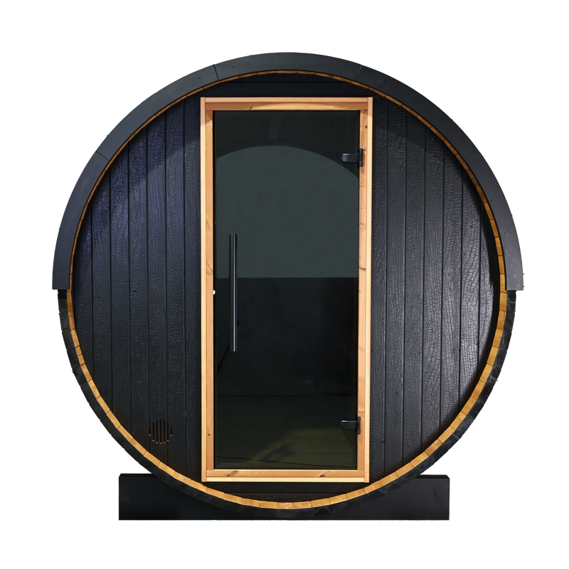 Thermory 2 Person Barrel Sauna No. 54 Ignite DIY Kit With Window