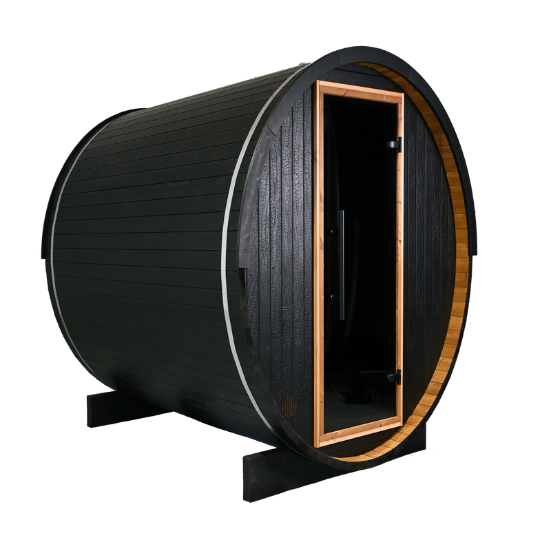 Thermory 2 Person Barrel Sauna No. 54 Ignite DIY Kit With Window