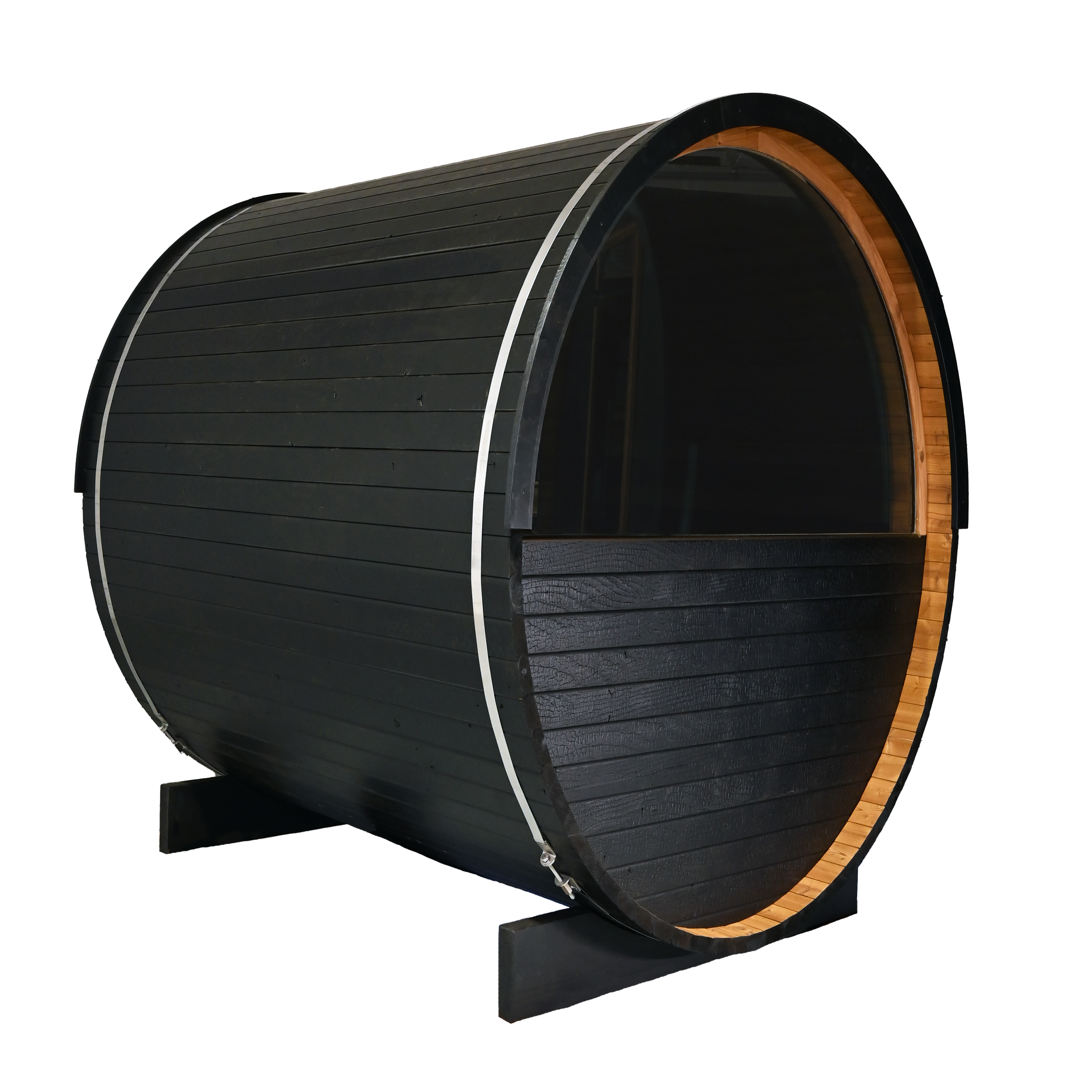 Thermory 2 Person Barrel Sauna No. 54 Ignite DIY Kit With Window
