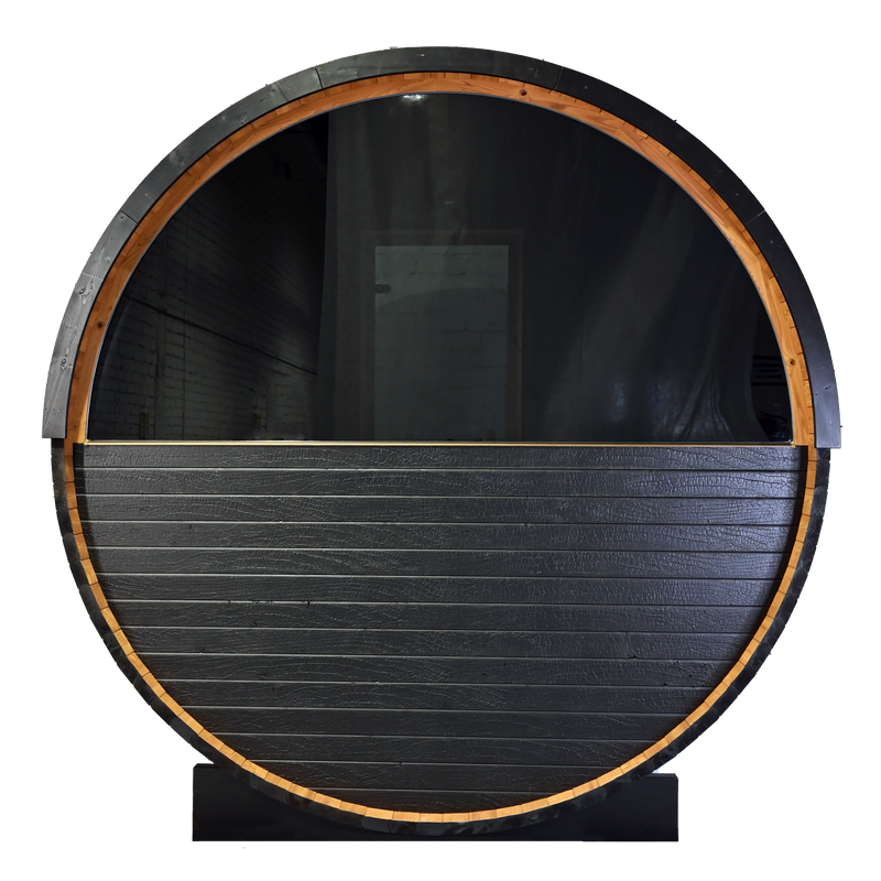 Thermory 4 person No. 52 Ignite Barrel Sauna DIY kit with window