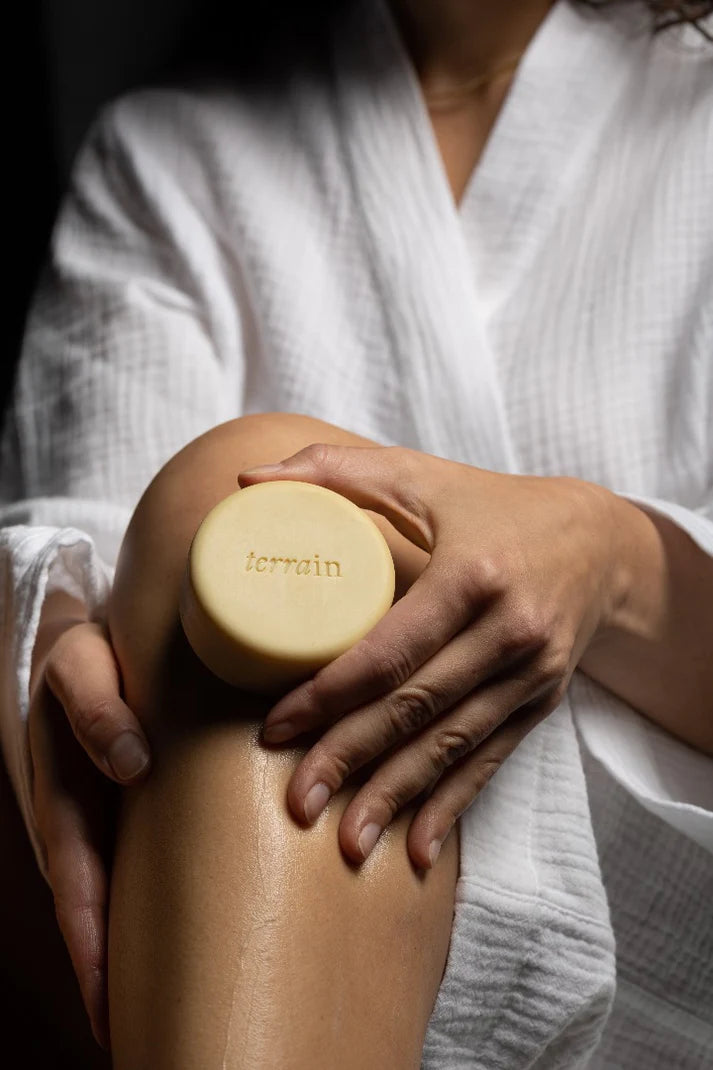 TERRAIN - C A L M A . Soothing Lotion Bar with Copaiba and Cupuacu