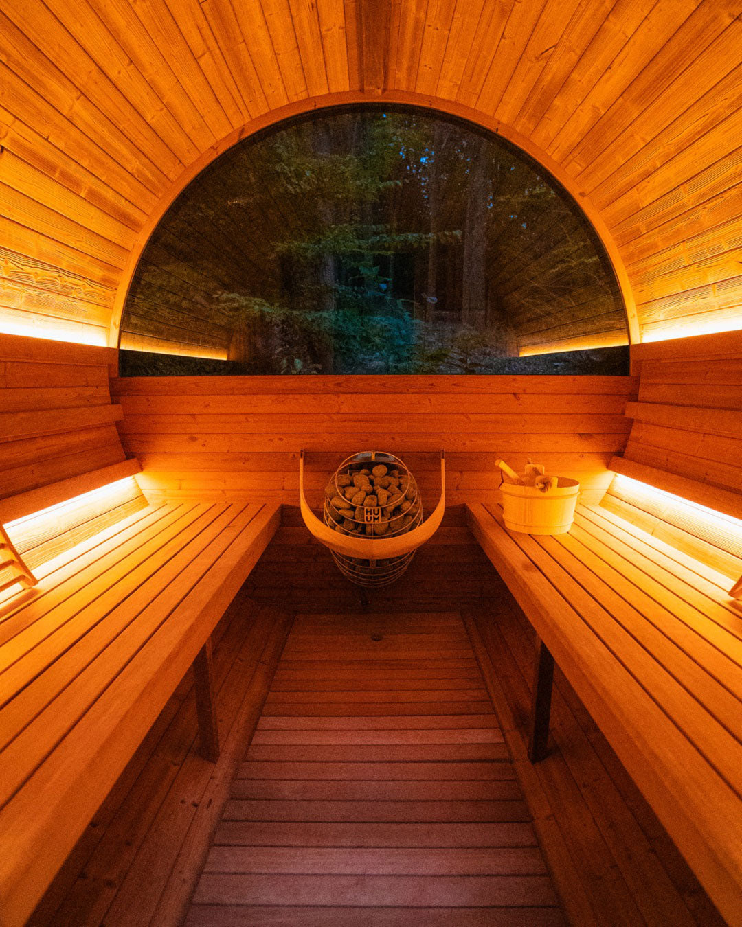 Thermory 2 Person Barrel Sauna No. 54 Ignite DIY Kit With Window