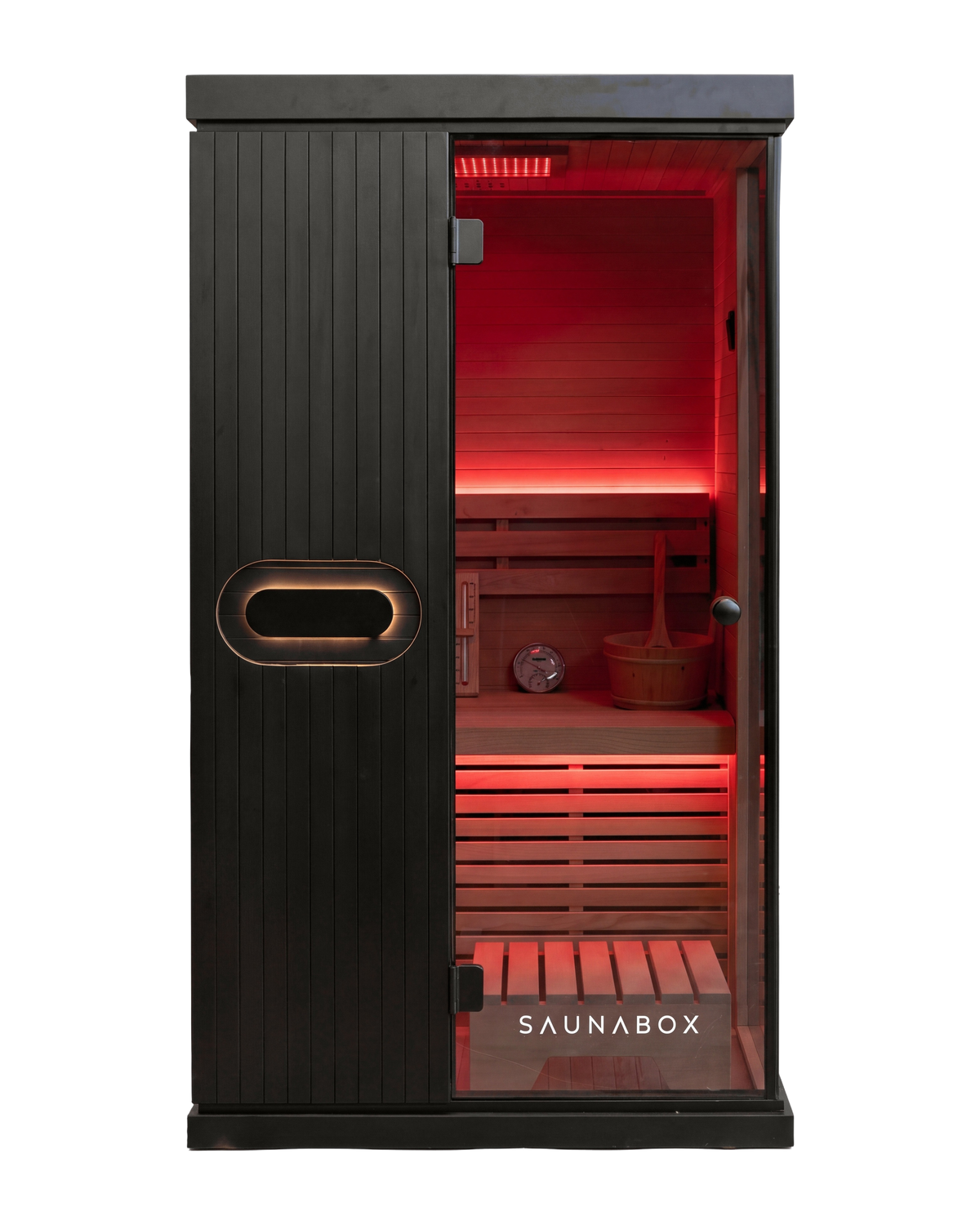 SaunaBox® Forge 1-Person: Traditional Finnish Sauna - Superior Saunas