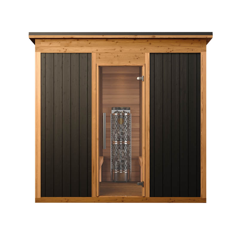 Thermory Mod6 Modern Athletic with IKI stove - Superior Saunas
