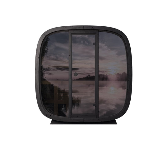 Leil, Black Cube Classic 4-5 person sauna - Superior Saunas