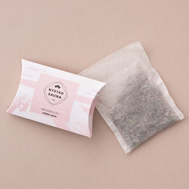 Nystad Forest Bath Sachet, Birch & Heather, 1pk