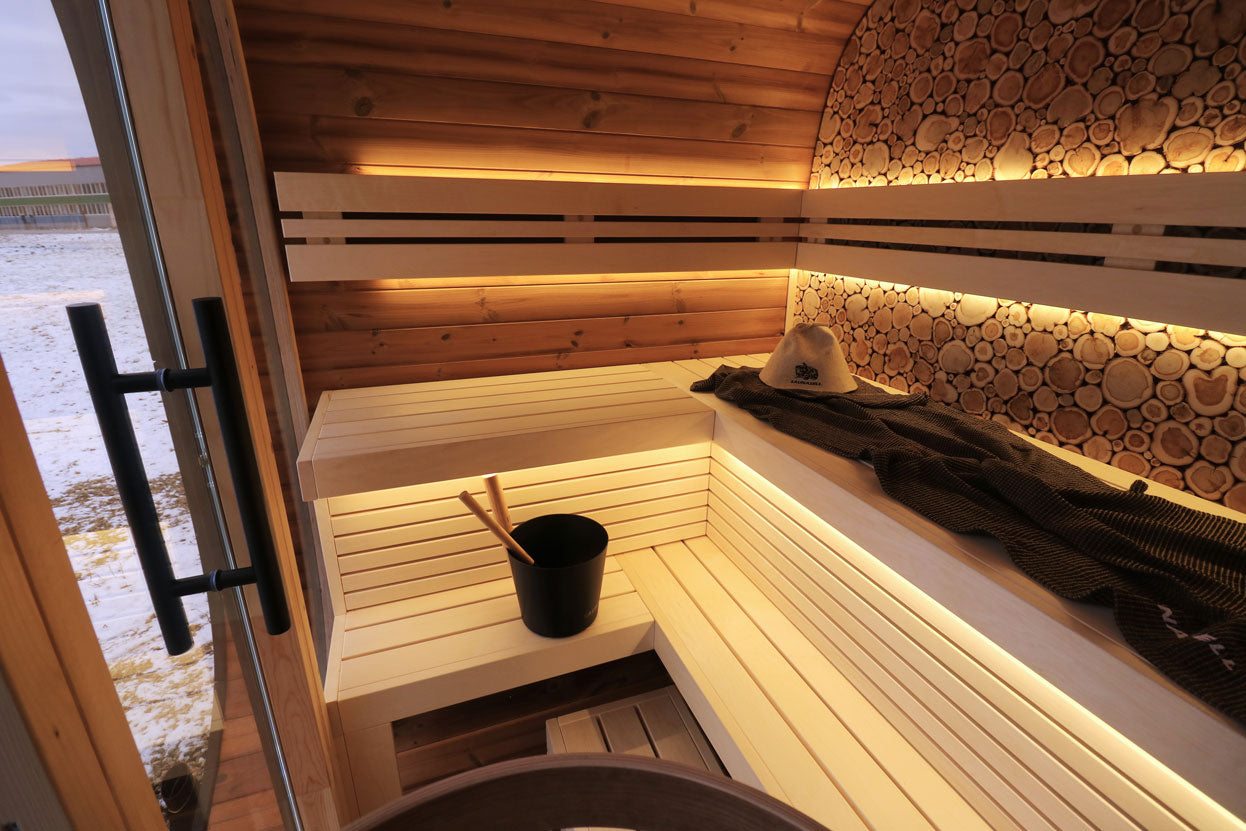 Round Cube Mini DIY Sauna kit