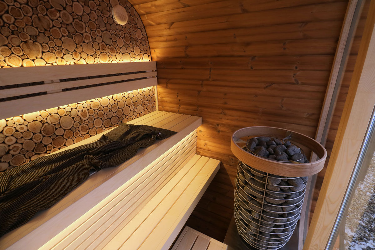 Round Cube Mini DIY Sauna kit