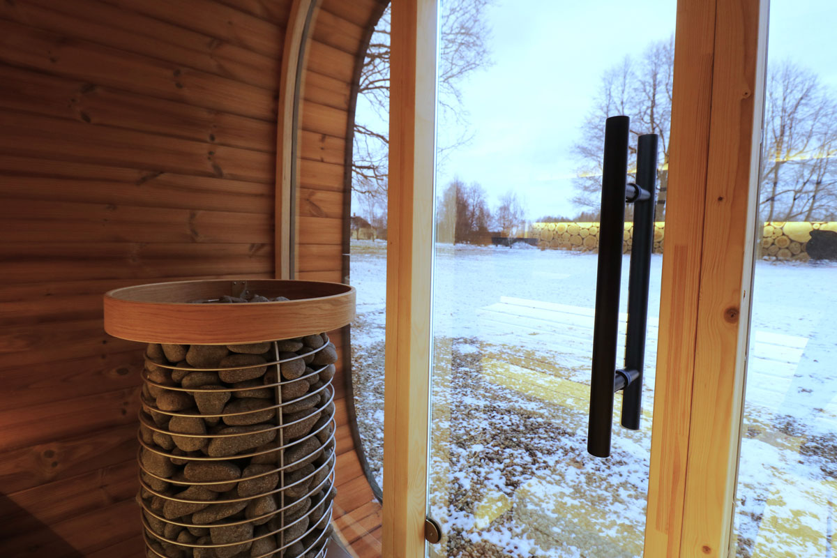 Round Cube Mini DIY Sauna kit