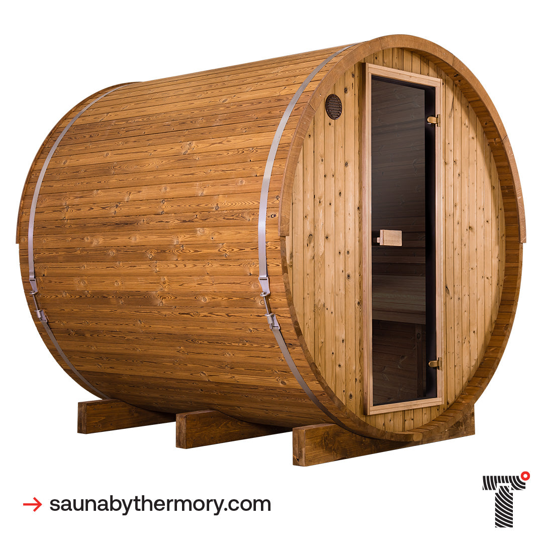 Thermory 6 Person Barrel Sauna No. 51 DIY Kit