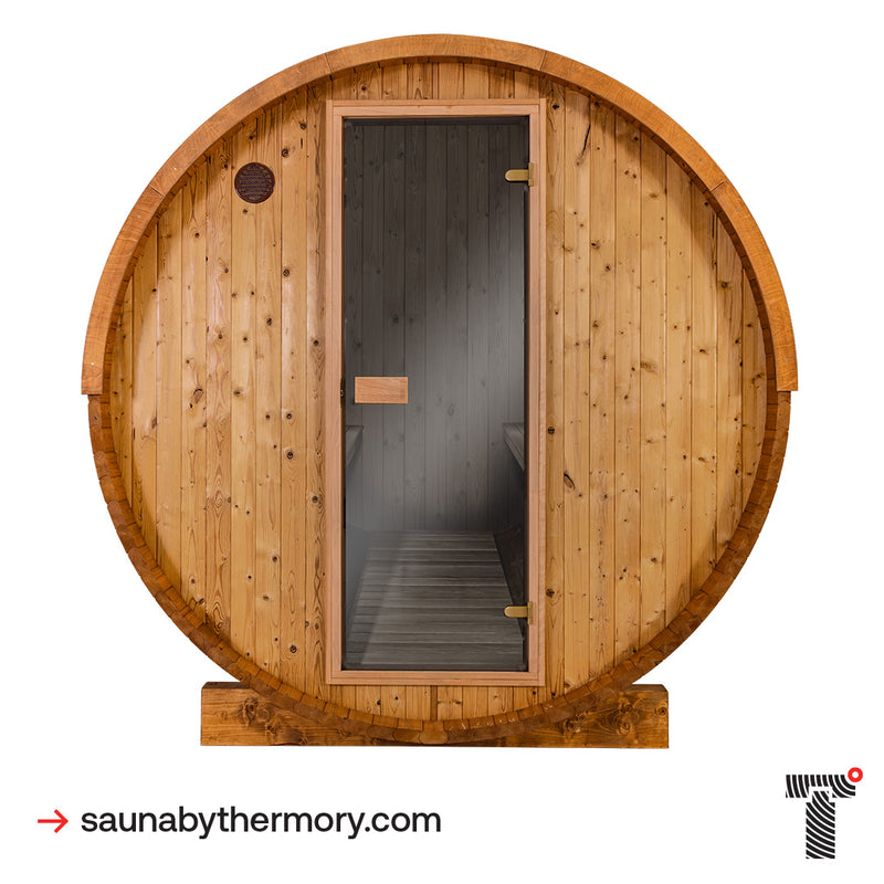 Thermory 6 Person Barrel Sauna No. 63 DIY Kit