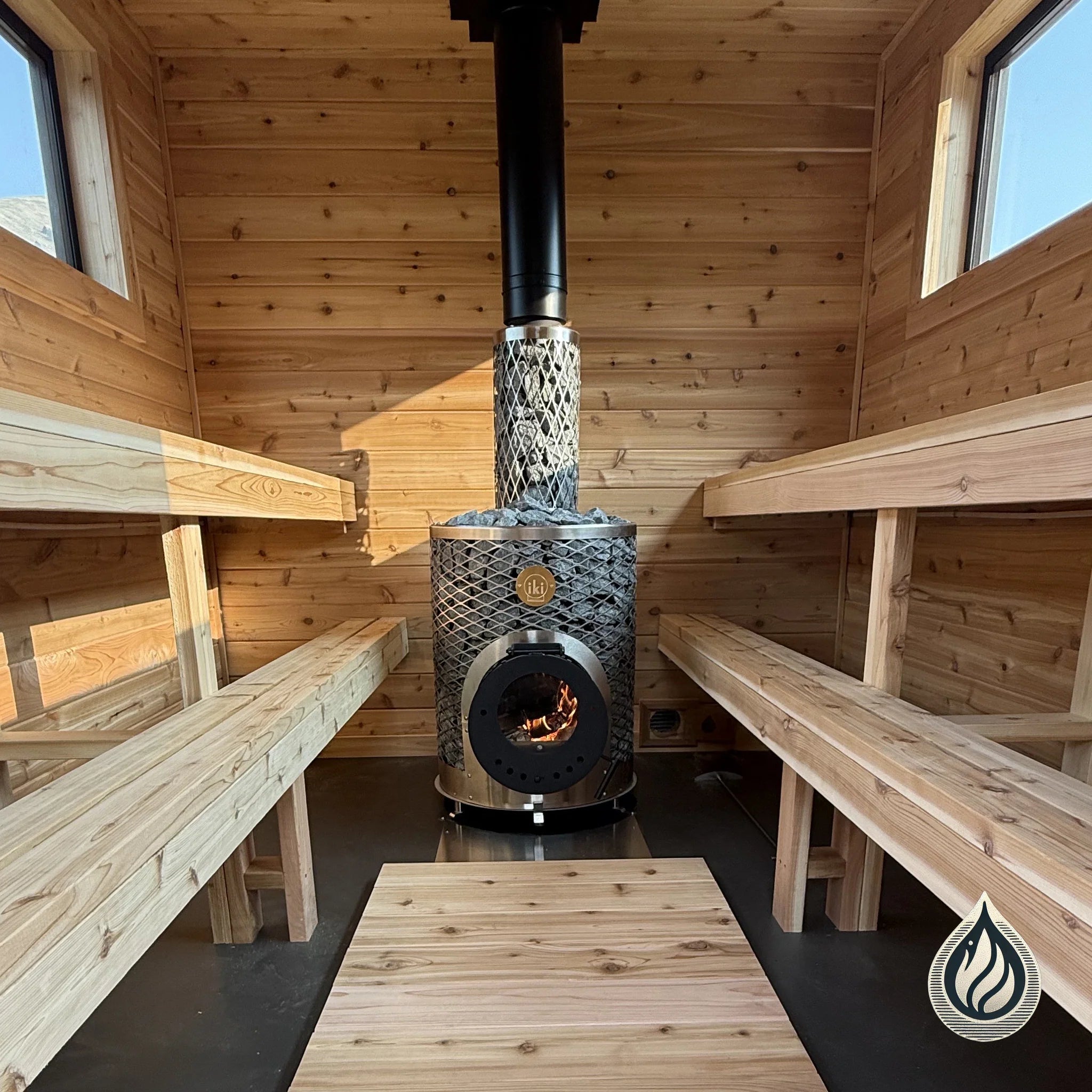 IKI Original Plus Wood Heater - Superior Saunas