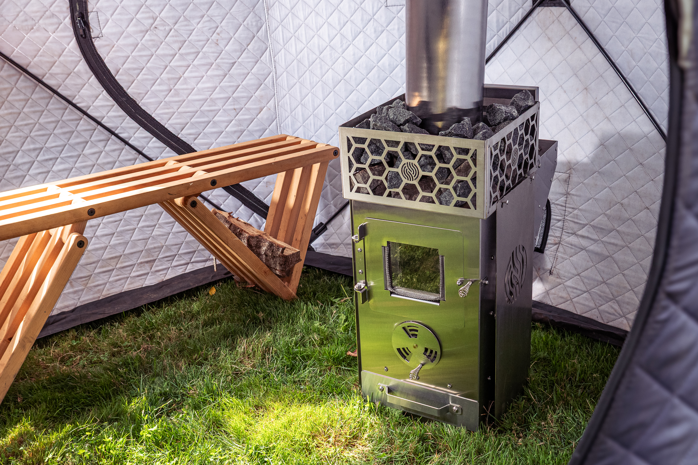 Overland, Basecamp Pellet Stove