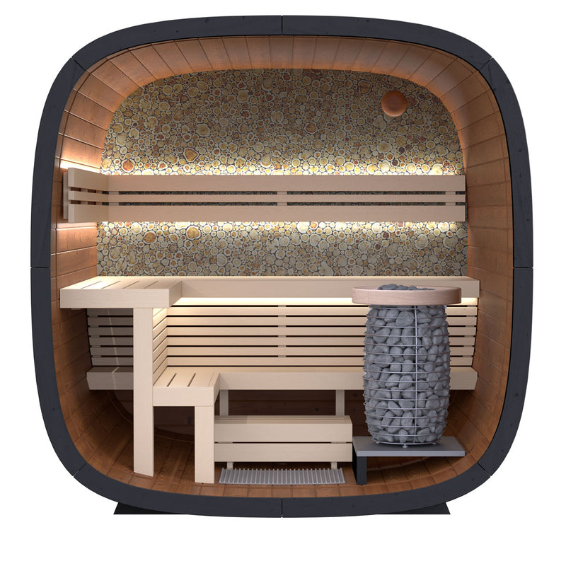 Round Cube Mini DIY Sauna kit