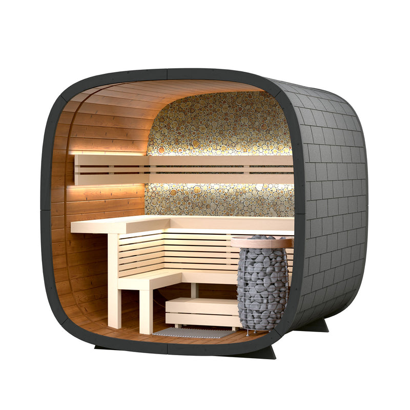 Round Cube Mini DIY Sauna kit