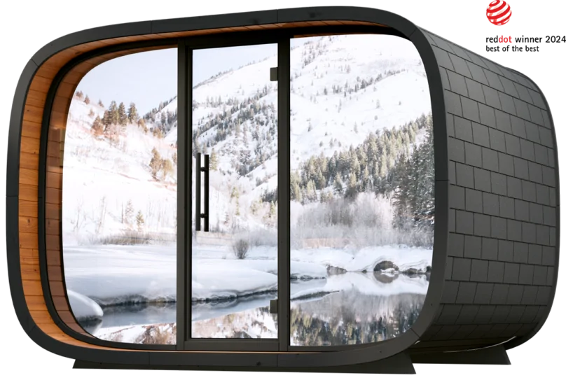 Round Cube Double DIY Sauna kit