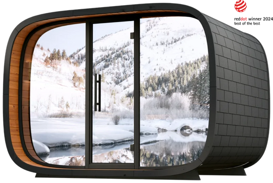 Round Cube Double DIY Sauna kit