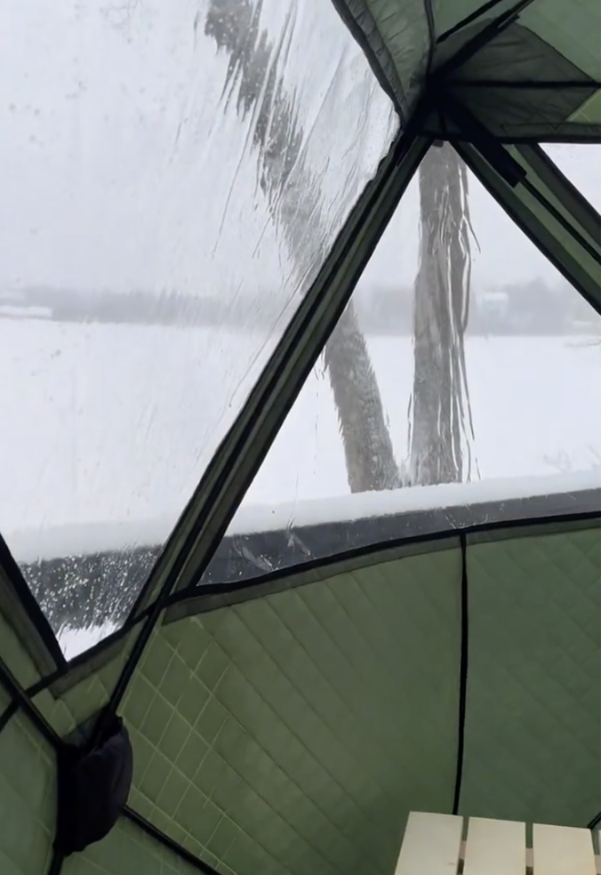 Firefly Bundle, Spark Tent + Portable Stove - Superior Saunas
