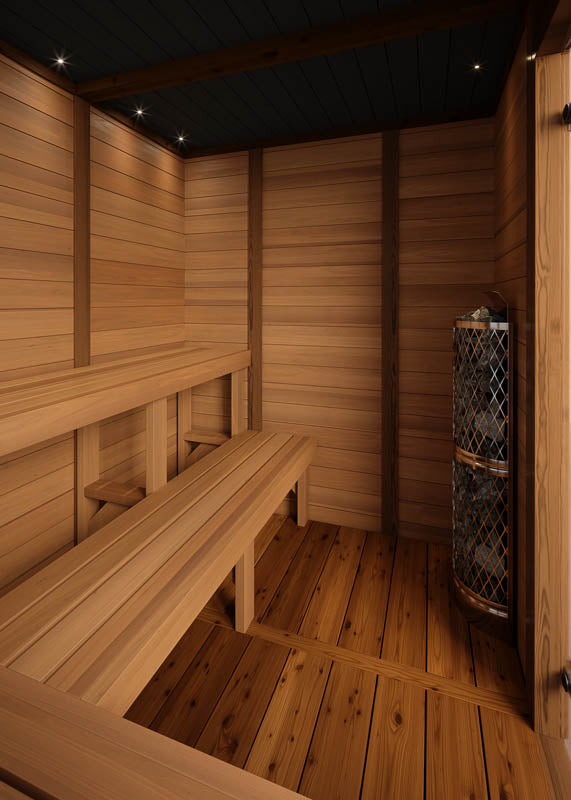 Thermory Mod6 Modern Social - Superior Saunas