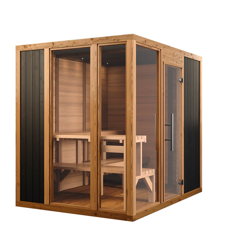 Thermory Mod6 Modern Social - Superior Saunas