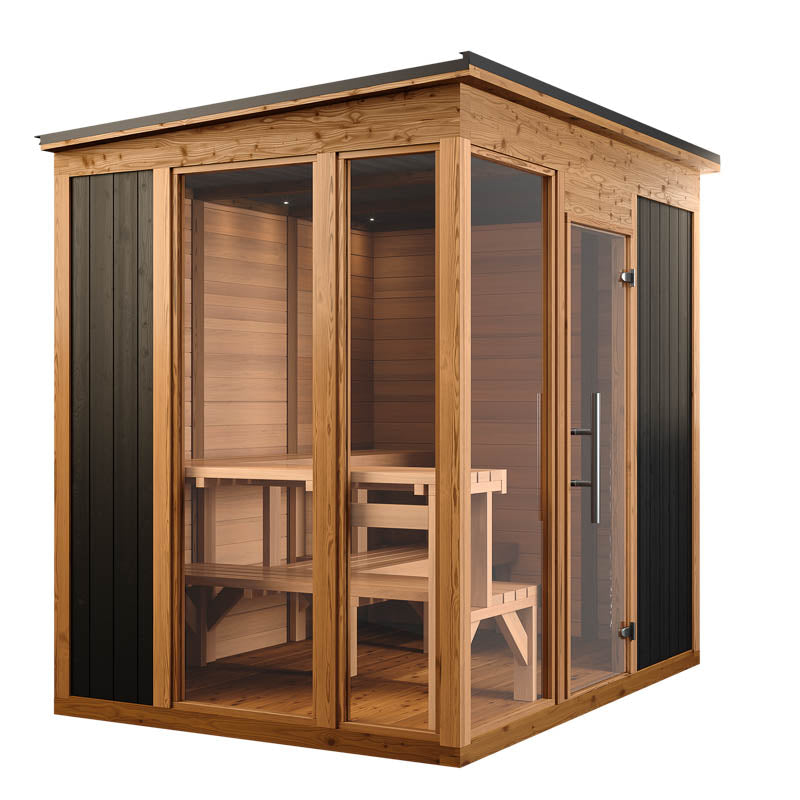 Thermory Mod6 Modern Social - Superior Saunas