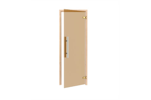 All Glass Door 24" x 72" Premium in Clear, Gray, and Bronze