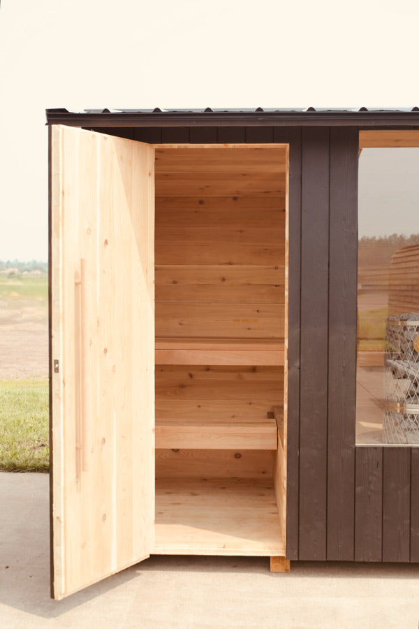 The Oblique Sauna, by VIM & Superior