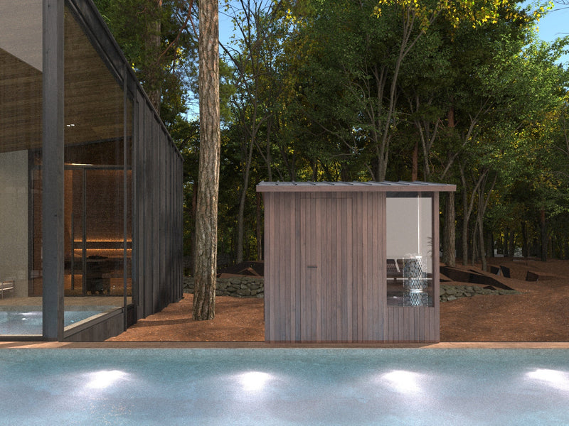 The Oblique Sauna, by VIM & Superior