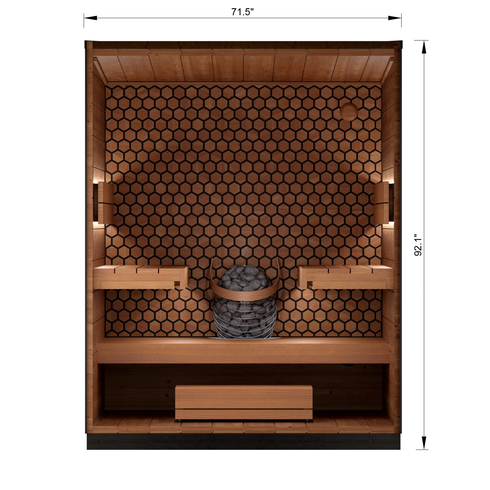 Leil, Viva 180 4 person sauna - Superior Saunas