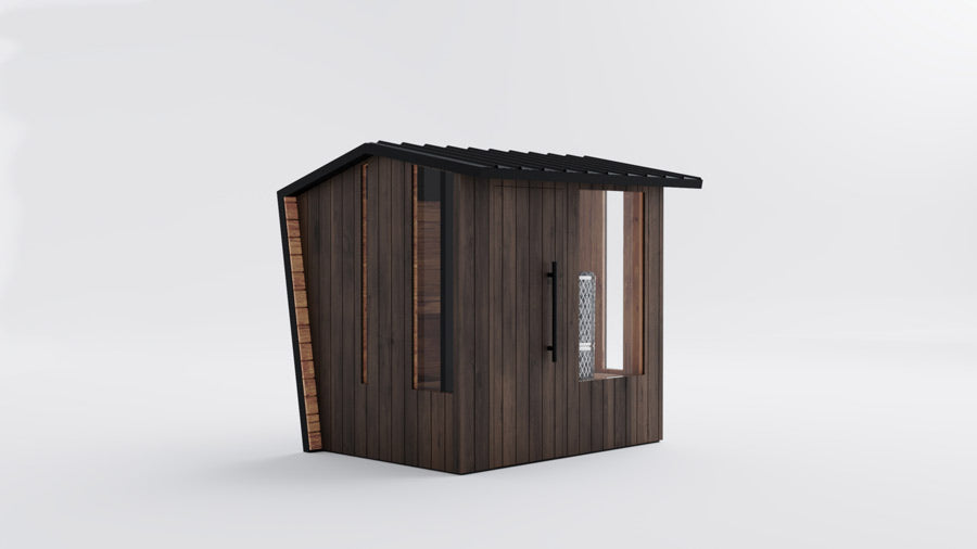 The Oblique Sauna, by VIM & Superior