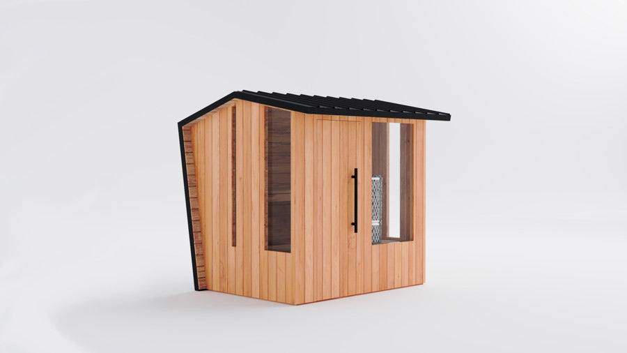 The Oblique Sauna, by VIM & Superior