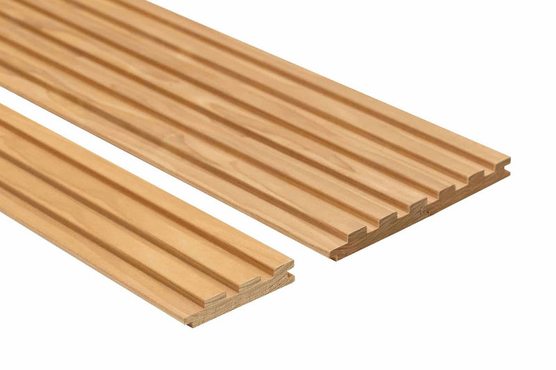 1×4 Thermo-Aspen Kyte Sauna Wall Panels