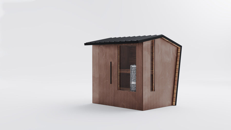 The Oblique Sauna, by VIM & Superior