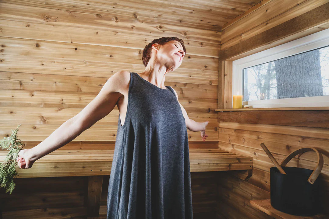 SaunaMekko Merino Wool Sauna Dress