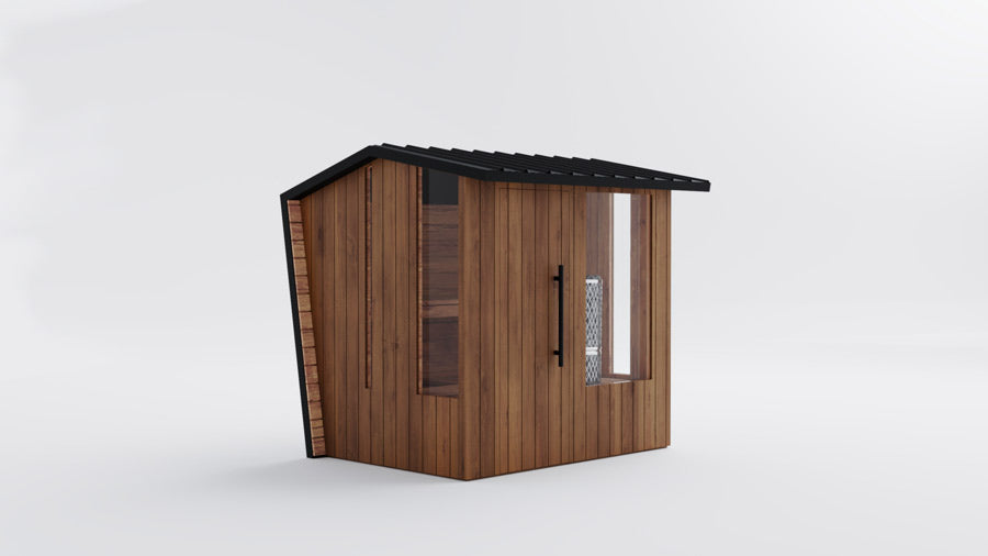 The Oblique Sauna, by VIM & Superior