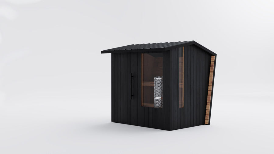 The Oblique Sauna, by VIM & Superior