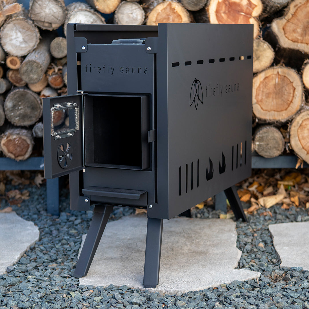 Firefly Bundle, Spark Tent + Portable Stove - Superior Saunas