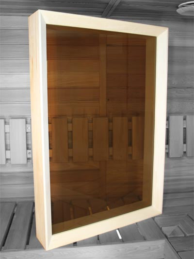Superior Saunas: Window - Aspen Sauna Window 26 x 38 Bronze