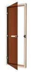 Aspen All Glass Door Bronze Tint 24" x 72" - Superior Saunas
