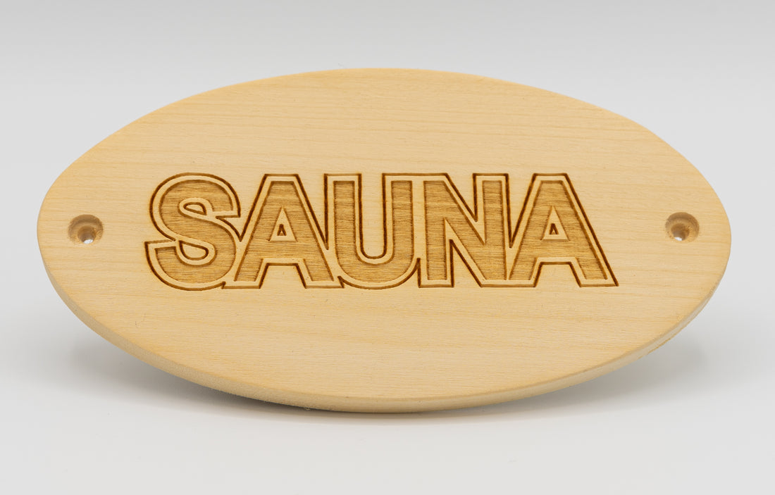 Aspen Sauna Sign - Superior Saunas