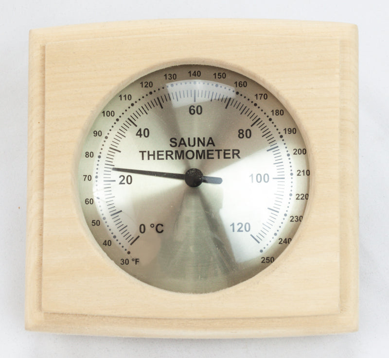 Aspen Square Thermometer - Superior Saunas