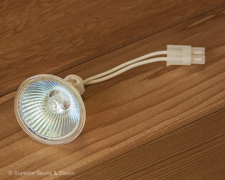 Spectra Recessed Sauna Light Kit Replacement Halogen Bulb - Superior Saunas