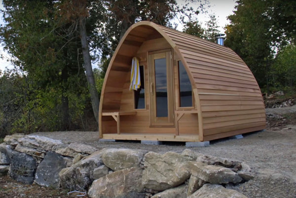 Outdoor Pod Sauna 8 x 6 Outdoor Pod Sauna 8 x 6