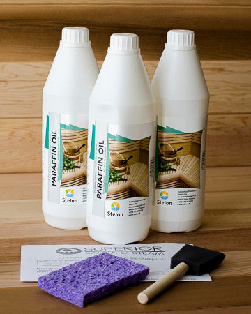 Sauna Wood Oil Treatment Kit - Superior Saunas