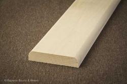 Superior Saunas: Sauna Lumber - Basswood 1 x 4 Baseboard Stock