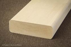 Superior Saunas: Sauna Lumber - Basswood 2 x 6 Bench Stock