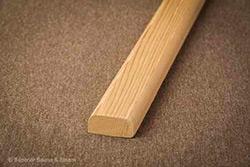 Superior Saunas: Sauna Lumber - Red Cedar 1 x 2 Eased 2 Edge Stock