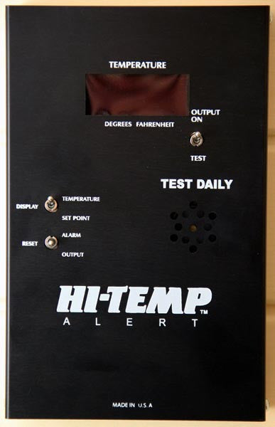 Hi-Temp Alert - High Temperature Alarm - Superior Saunas