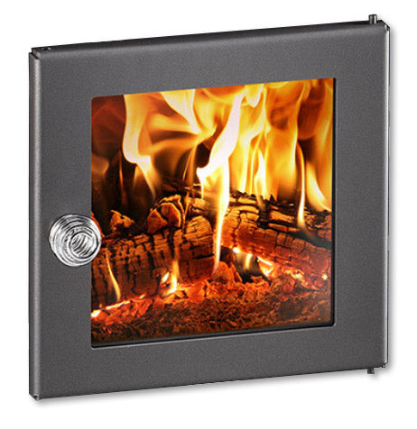 Glass Door for Designer Series Wood Stove - Superior Saunas